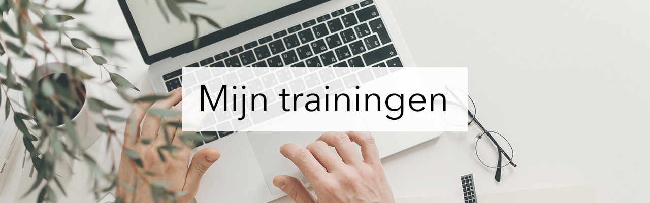 Mijn trainingen
